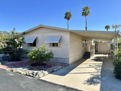 Cute & private 2-bed, 2-bath home nestled in the Co-Op gated 55+ on Caliente Springs Golf Resort in California - for sale on GolfHomes.com, golf home, golf lot