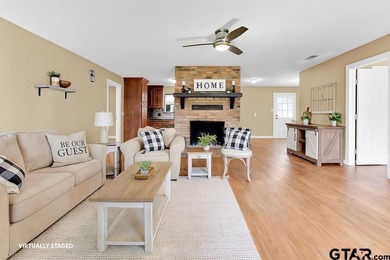 Welcome to this inviting 3-bedroom, 2 bath brick home featuring on Hide-A-Way Lake Golf Course in Texas - for sale on GolfHomes.com, golf home, golf lot