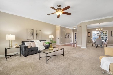 Beautiful McKelvey built 1.5-story nestled in a highly desirable on The Falls Golf Club in Missouri - for sale on GolfHomes.com, golf home, golf lot