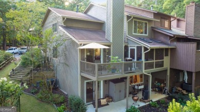 Tucked within the trees of the desirable Rivermont community on Rivermont Golf and Country Club in Georgia - for sale on GolfHomes.com, golf home, golf lot