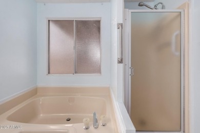 Welcome to this beautifully laid-out 2 bedroom, 2 bathroom home on Sun Lakes Country Club in Arizona - for sale on GolfHomes.com, golf home, golf lot
