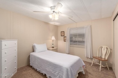 Welcome to this beautifully laid-out 2 bedroom, 2 bathroom home on Sun Lakes Country Club in Arizona - for sale on GolfHomes.com, golf home, golf lot