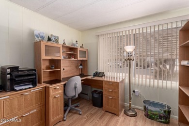 Welcome to this beautifully laid-out 2 bedroom, 2 bathroom home on Sun Lakes Country Club in Arizona - for sale on GolfHomes.com, golf home, golf lot