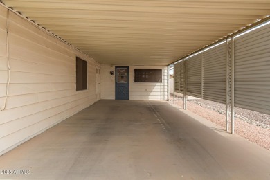Welcome to this beautifully laid-out 2 bedroom, 2 bathroom home on Sun Lakes Country Club in Arizona - for sale on GolfHomes.com, golf home, golf lot