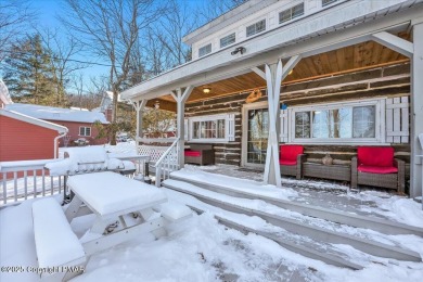 LAKEVIEW Turn-Key Log Home Overlooking Lake Harmony!Experience on Split Rock Resort and Country Club in Pennsylvania - for sale on GolfHomes.com, golf home, golf lot