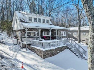 LAKEVIEW Turn-Key Log Home Overlooking Lake Harmony!Experience on Split Rock Resort and Country Club in Pennsylvania - for sale on GolfHomes.com, golf home, golf lot