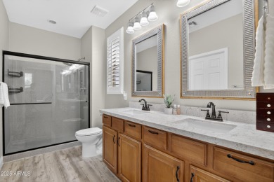 55+ living at its best! Welcome to this updated, low-maintenance on The Golf Club At Johnson Ranch in Arizona - for sale on GolfHomes.com, golf home, golf lot