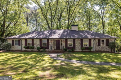 Lovely brick ranch home located in one of Rome's most sought on Coosa Country Club in Georgia - for sale on GolfHomes.com, golf home, golf lot