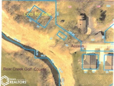 This parcel is available for a *new build.*   Overlooking the on Bear Creek Golf Club in Iowa - for sale on GolfHomes.com, golf home, golf lot