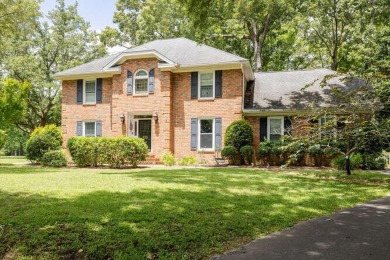 This charming brick colonial is nestled on a quiet cut-de-sac on Snee Farm Country Club in South Carolina - for sale on GolfHomes.com, golf home, golf lot