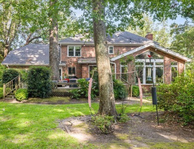 This charming brick colonial is nestled on a quiet cut-de-sac on Snee Farm Country Club in South Carolina - for sale on GolfHomes.com, golf home, golf lot