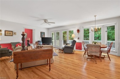 Custom-built one-level living on a quiet cul-de-sac in Ford's on Fords Colony Country Club in Virginia - for sale on GolfHomes.com, golf home, golf lot