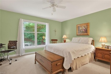 Custom-built one-level living on a quiet cul-de-sac in Ford's on Fords Colony Country Club in Virginia - for sale on GolfHomes.com, golf home, golf lot