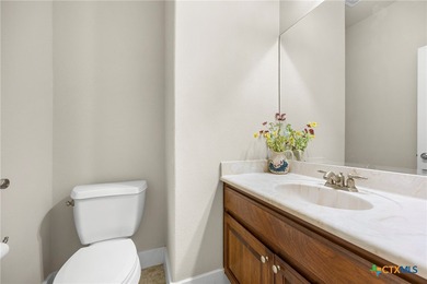 Nestled on a corner lot and along the 17th fairway of the on Apple Rock Golf Course - Horseshoe Bay in Texas - for sale on GolfHomes.com, golf home, golf lot