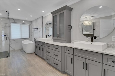 This beautifully redesigned home is nestled on an oversized lot on Imperial Golf Club in Florida - for sale on GolfHomes.com, golf home, golf lot