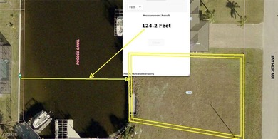 Cleared GULF ACCESS LOT with a NEWER SEAWALL in place. Located on Burnt Store Golf Club in Florida - for sale on GolfHomes.com, golf home, golf lot