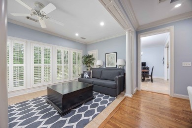 Timeless design, smart functionality, and peaceful lake and golf on Maple Ridge Golf Club in Georgia - for sale on GolfHomes.com, golf home, golf lot