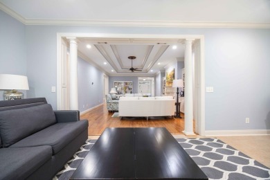 Timeless design, smart functionality, and peaceful lake and golf on Maple Ridge Golf Club in Georgia - for sale on GolfHomes.com, golf home, golf lot