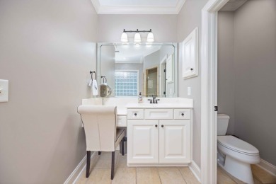 Timeless design, smart functionality, and peaceful lake and golf on Maple Ridge Golf Club in Georgia - for sale on GolfHomes.com, golf home, golf lot
