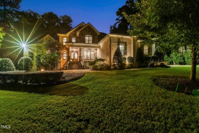 Experience luxury living in this stunning executive home located on MacGregor Downs Country Club in North Carolina - for sale on GolfHomes.com, golf home, golf lot