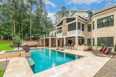 Experience luxury living in this stunning executive home located on MacGregor Downs Country Club in North Carolina - for sale on GolfHomes.com, golf home, golf lot