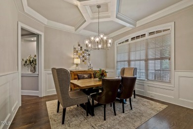 Experience luxury living in this stunning executive home located on MacGregor Downs Country Club in North Carolina - for sale on GolfHomes.com, golf home, golf lot