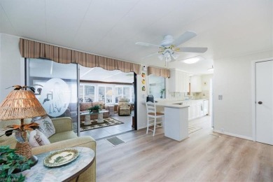 This well-maintained TURN KEY home in a 55+ community has an on Bonita Fairways in Florida - for sale on GolfHomes.com, golf home, golf lot