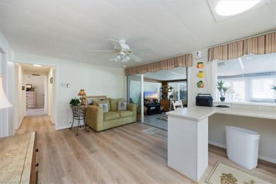 This well-maintained TURN KEY home in a 55+ community has an on Bonita Fairways in Florida - for sale on GolfHomes.com, golf home, golf lot