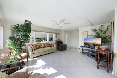 This well-maintained TURN KEY home in a 55+ community has an on Bonita Fairways in Florida - for sale on GolfHomes.com, golf home, golf lot