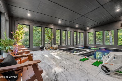 Discover a one-of-a-kind luxury retreat in the heart of Pigeon on Gatlinburg Golf Course in Tennessee - for sale on GolfHomes.com, golf home, golf lot