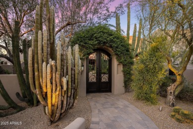 Nestled in a quiet cul-de-sac, this estate lies within the on Desert Highlands Golf Club in Arizona - for sale on GolfHomes.com, golf home, golf lot