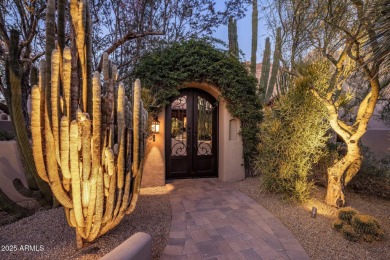 Nestled in a quiet cul-de-sac, this estate lies within the on Desert Highlands Golf Club in Arizona - for sale on GolfHomes.com, golf home, golf lot