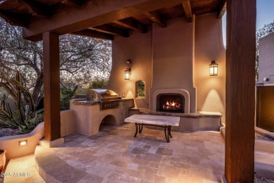 Nestled in a quiet cul-de-sac, this estate lies within the on Desert Highlands Golf Club in Arizona - for sale on GolfHomes.com, golf home, golf lot