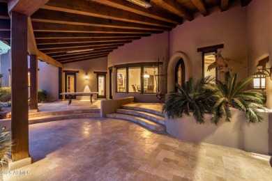Nestled in a quiet cul-de-sac, this estate lies within the on Desert Highlands Golf Club in Arizona - for sale on GolfHomes.com, golf home, golf lot