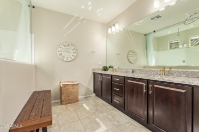 Welcome to your dream home, nestled in a vibrant neighborhood on Poston Butte Golf Club in Arizona - for sale on GolfHomes.com, golf home, golf lot