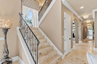 Exquisite turn-key Mediterranean style beach home located in the on Emerald Bay Golf Club in Florida - for sale on GolfHomes.com, golf home, golf lot