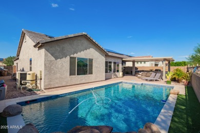 Welcome to your dream home, nestled in a vibrant neighborhood on Poston Butte Golf Club in Arizona - for sale on GolfHomes.com, golf home, golf lot