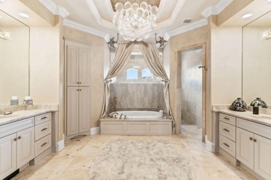 Exquisite turn-key Mediterranean style beach home located in the on Emerald Bay Golf Club in Florida - for sale on GolfHomes.com, golf home, golf lot