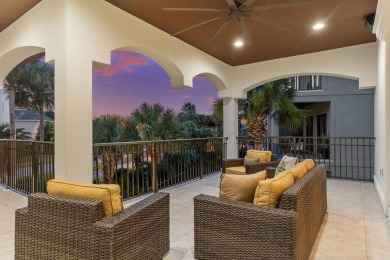 Exquisite turn-key Mediterranean style beach home located in the on Emerald Bay Golf Club in Florida - for sale on GolfHomes.com, golf home, golf lot