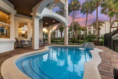 Exquisite turn-key Mediterranean style beach home located in the on Emerald Bay Golf Club in Florida - for sale on GolfHomes.com, golf home, golf lot