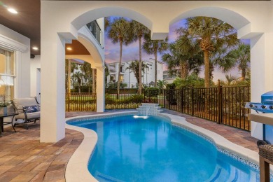 Exquisite turn-key Mediterranean style beach home located in the on Emerald Bay Golf Club in Florida - for sale on GolfHomes.com, golf home, golf lot