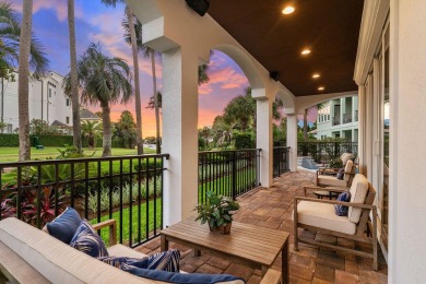 Exquisite turn-key Mediterranean style beach home located in the on Emerald Bay Golf Club in Florida - for sale on GolfHomes.com, golf home, golf lot