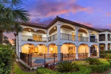 Exquisite turn-key Mediterranean style beach home located in the on Emerald Bay Golf Club in Florida - for sale on GolfHomes.com, golf home, golf lot