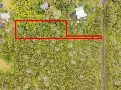 Build your dream home on this wooded large back flag lot with on Volcano Golf and Country Club in Hawaii - for sale on GolfHomes.com, golf home, golf lot