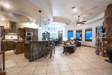 This stunning, solar powered home has the most amazing mountain on Picacho Hills Country Club in New Mexico - for sale on GolfHomes.com, golf home, golf lot
