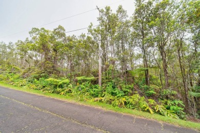 Build your dream home on this wooded large back flag lot with on Volcano Golf and Country Club in Hawaii - for sale on GolfHomes.com, golf home, golf lot