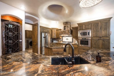 This stunning, solar powered home has the most amazing mountain on Picacho Hills Country Club in New Mexico - for sale on GolfHomes.com, golf home, golf lot