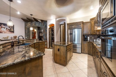 This stunning, solar powered home has the most amazing mountain on Picacho Hills Country Club in New Mexico - for sale on GolfHomes.com, golf home, golf lot