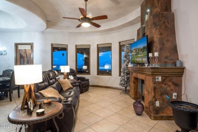 This stunning, solar powered home has the most amazing mountain on Picacho Hills Country Club in New Mexico - for sale on GolfHomes.com, golf home, golf lot