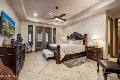 This stunning, solar powered home has the most amazing mountain on Picacho Hills Country Club in New Mexico - for sale on GolfHomes.com, golf home, golf lot
